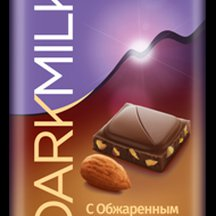 Шоколад Milka DARKMILK с Обжаренным Миндалем