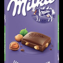 Шоколад Milka Цельный фундук