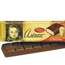 Шоколад Алёнка с воздушной начинкой вкус Крем-брюле
