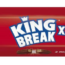 Шоколадный баточик KitKat King Break 3x87г