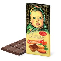 Шоколад Аленка с миндалем
