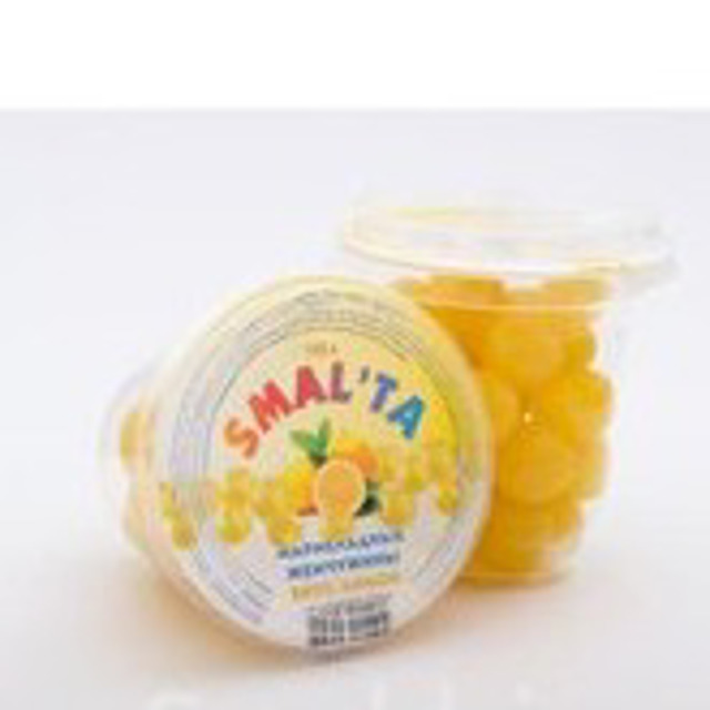 Драже «Мармеладная жемчужина» лимон "SMALTA" ст 110 гр.