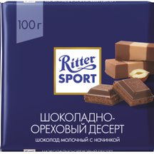 Ritter Sport Шоколадно-ореховый десерт