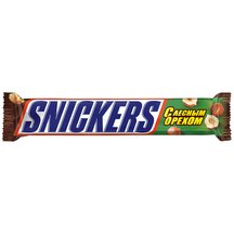 Шоколадный батончик Snickers С лесным орехом